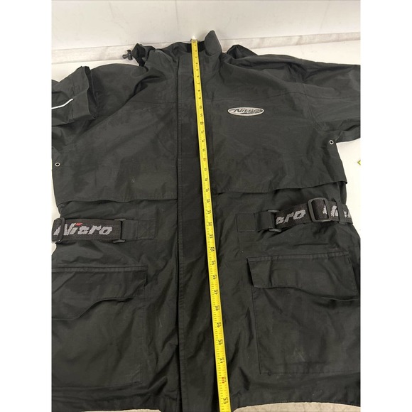 Mens Size Small - Nitro Racing Rain Resistant Hooded Riding Jacket motorcycle - Picture 8 of 14